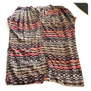 Odells print dress silk